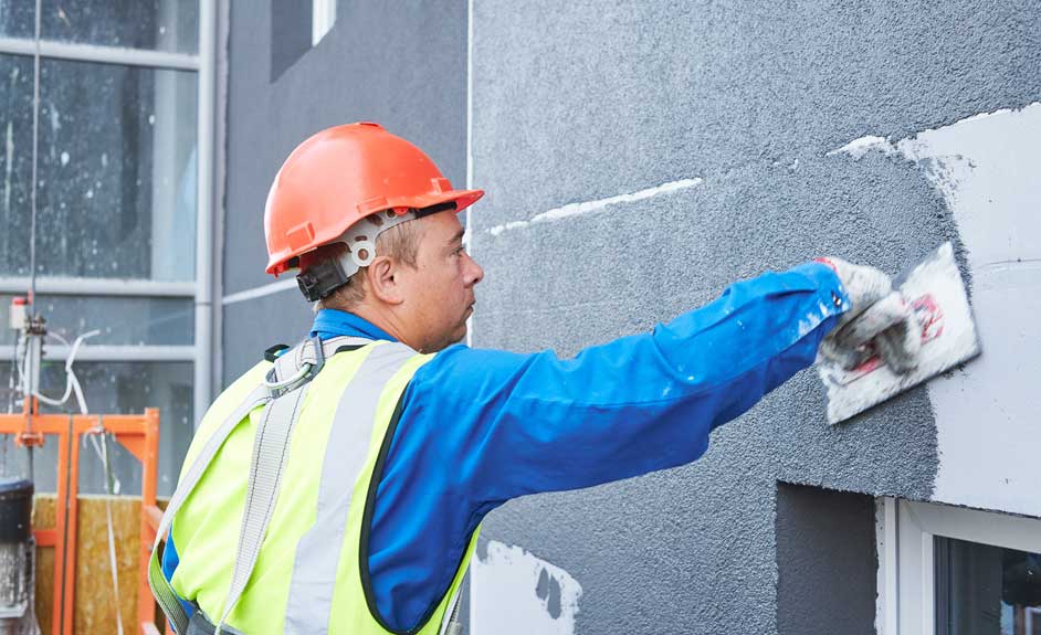 Prestations de ravalement de façade, traitement et peinture extérieure près de Brest – EGP, peintre en bâtiment